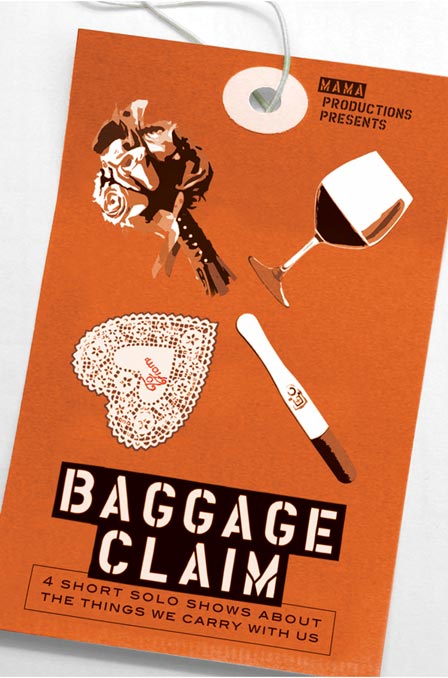 <h3>Baggage Claim, An Evening of 4 Solo Shows</h3>