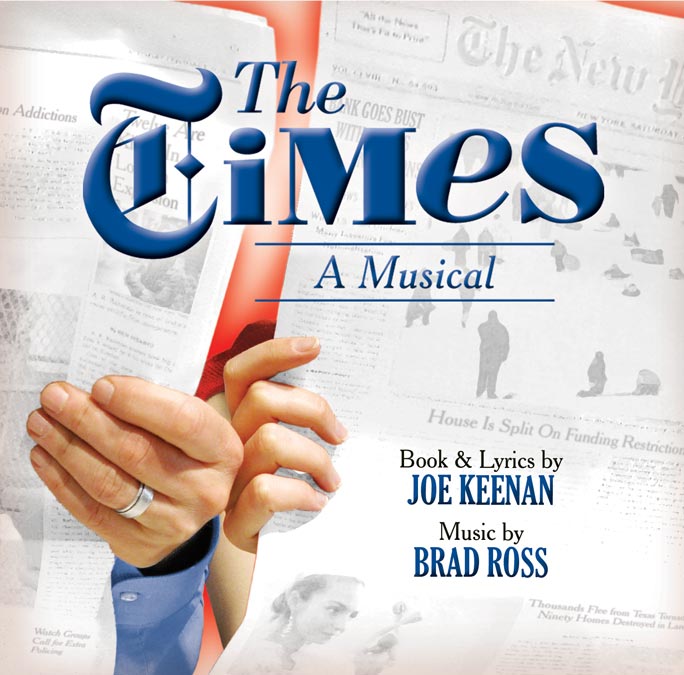 <h3>The Times, A Musical, Album Sleeve Cover</h3>