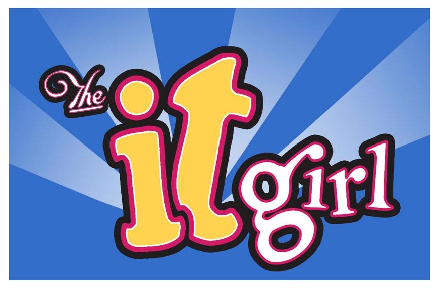 <h3>The It Girl, A Musical, Official Logo</h3>