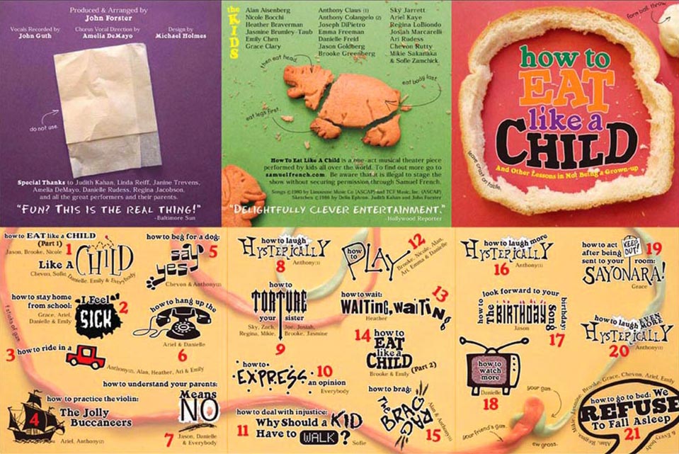 <h3>How to Eat Like A Child, Album Book</h3>
